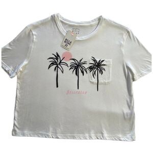 BILLABONG Junior XSmall Three Palms Short Sleeve T-Shirt